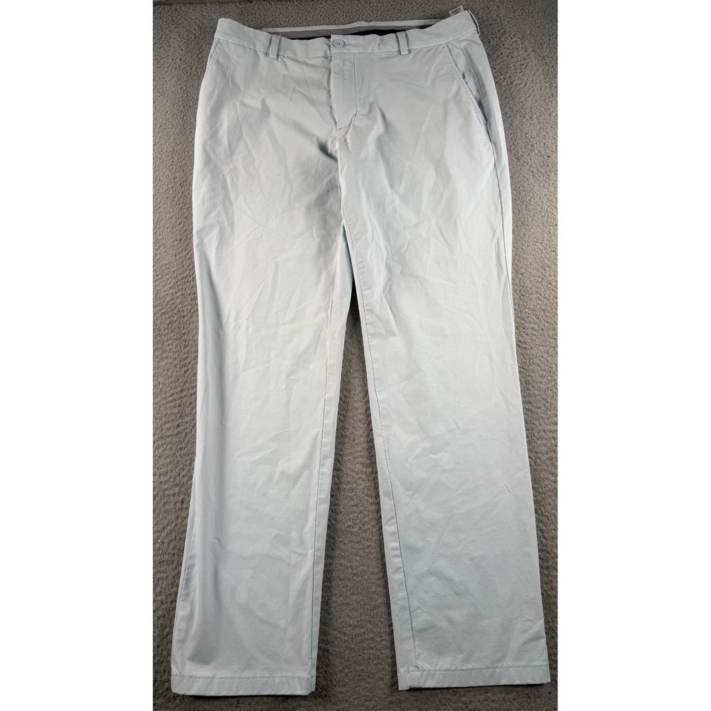 Vineyard Vines OTG On The Go Pants Mens 36x32 Blue Performance Stretch Golf
